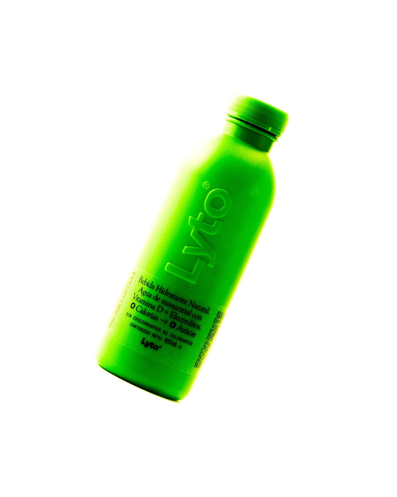 Green bottle with 'Lyto' branding on a white background cover